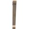 Ekena Millwork Traditional Slat Smooth Bracket, Douglas Fir, 3 1/2"W x 32"D x 32"H BKT04X32X32TRA06SDF - alternate 4